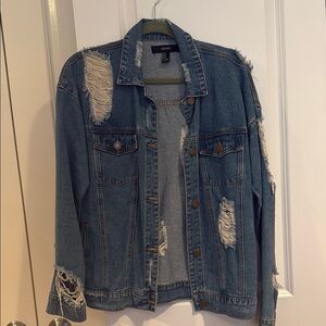 Forever 21 Blue Denim Jacket